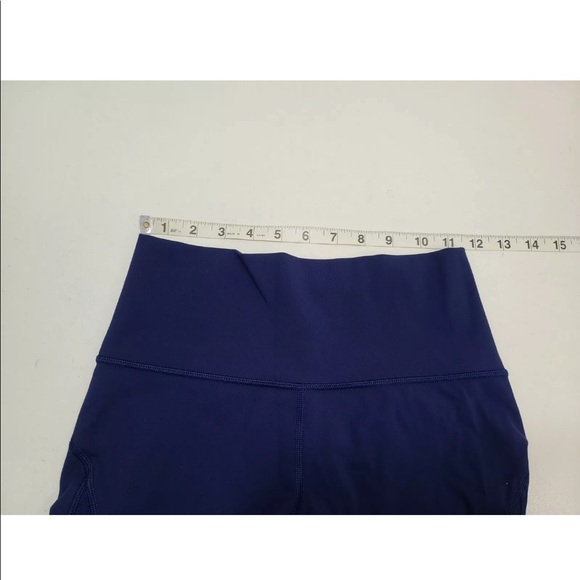 Lululemon High Times Pant Metta Blue Mesh Size 6 - Picture 10 of 12